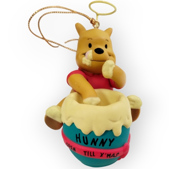 Groiler Other - Vintage Grolier Disney Winnie The Pooh Angel - Holiday Tree Ornament